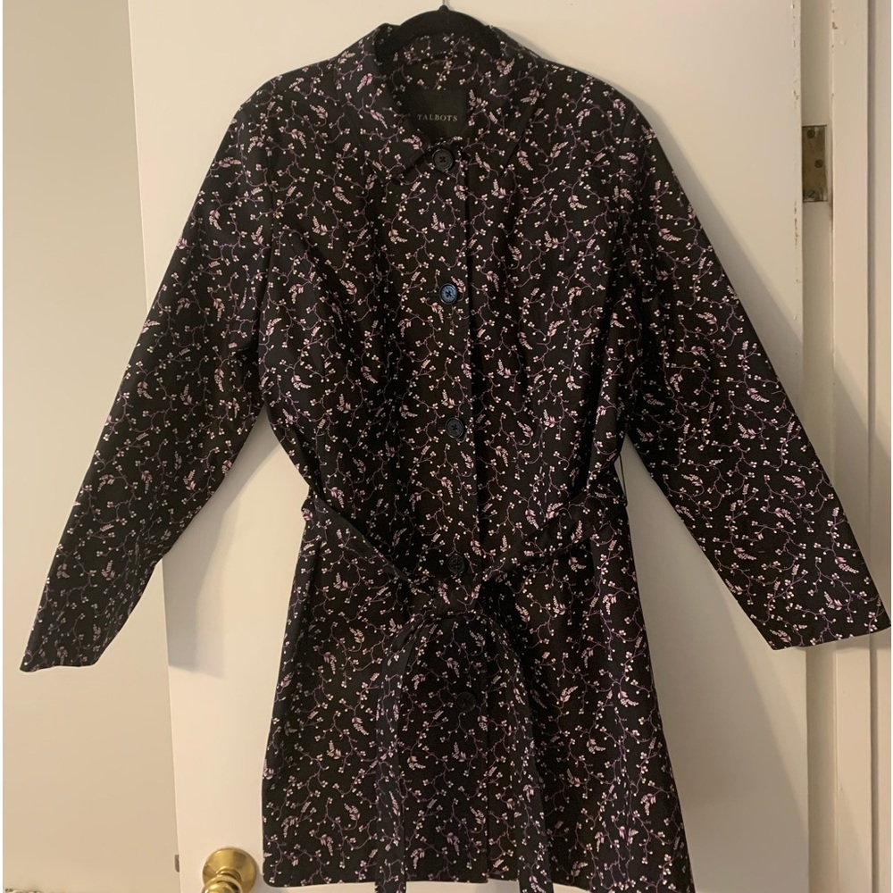 Talbots water resistant rain jacket